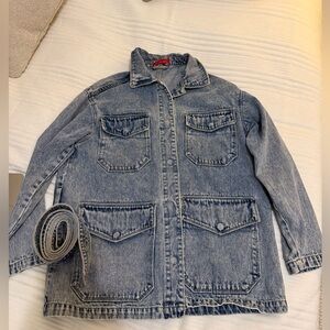 Signature 8 oversizedd Jean jacket size XS